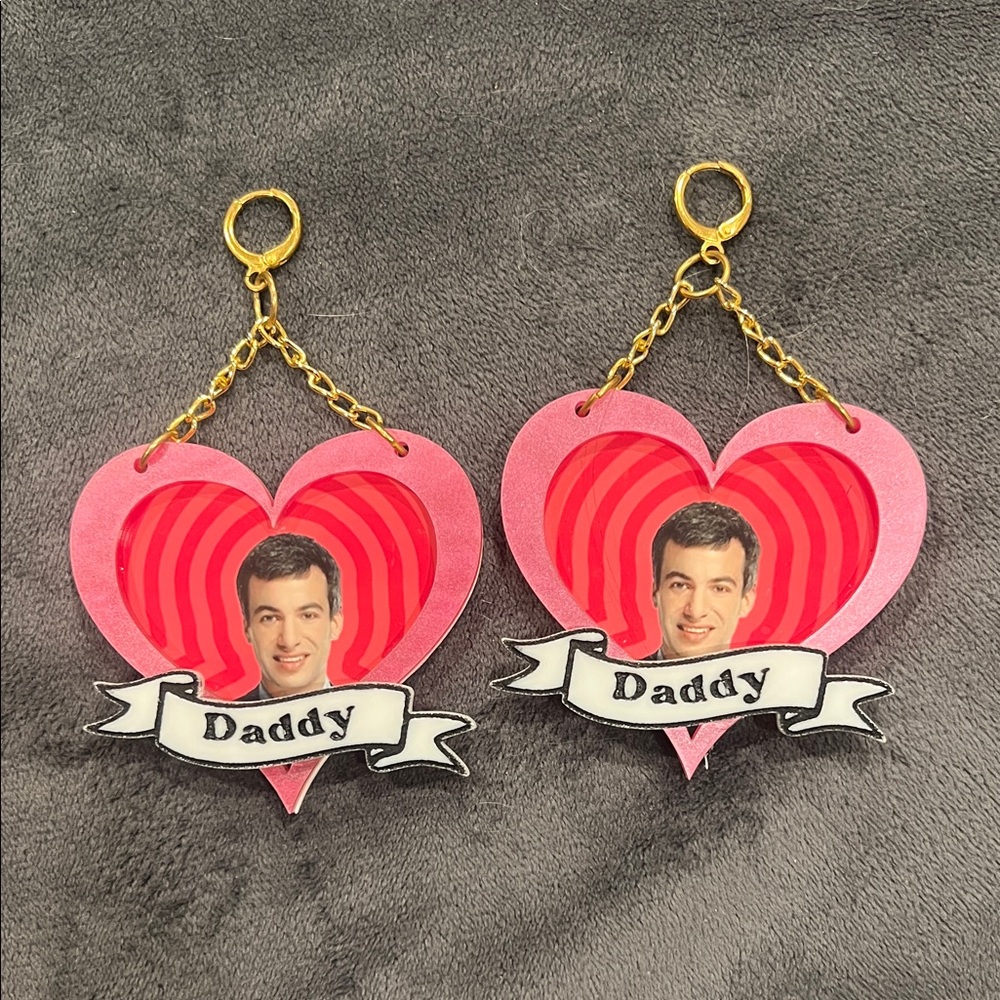 Nathan Fielder Daddy Earrings